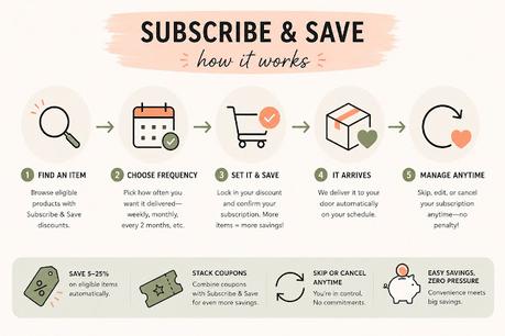 Image: Subscribe and Save Guide
