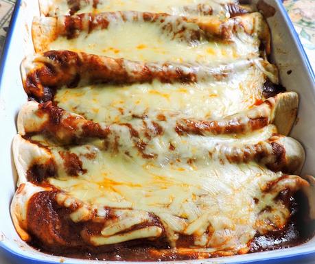 Black Bean & Corn Enchiladas