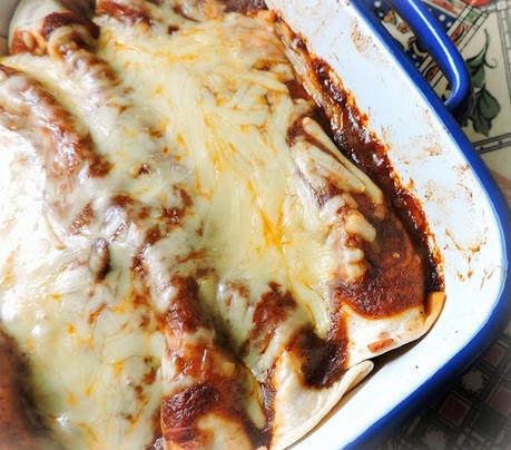 Black Bean & Corn Enchiladas
