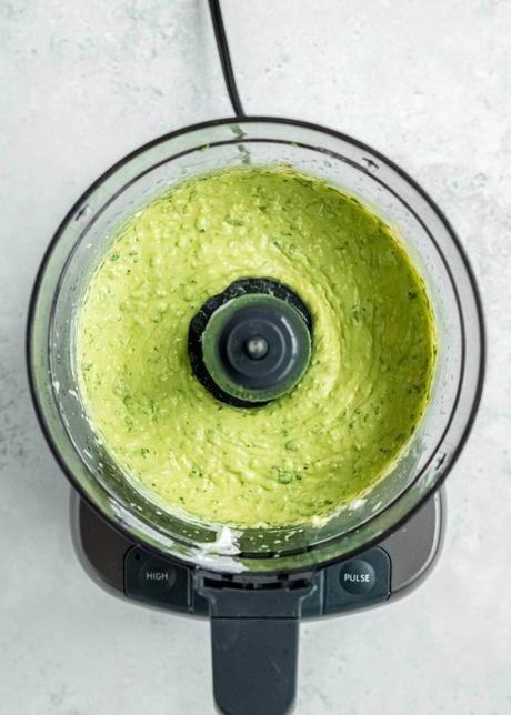 southwest chicken salad dressing in a food processor