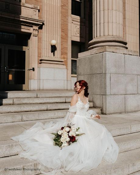 the bridal edit city hall bride