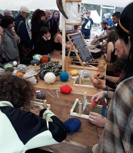 Celtica Valle d'Aosta: crafting demonstrations at the historical camp