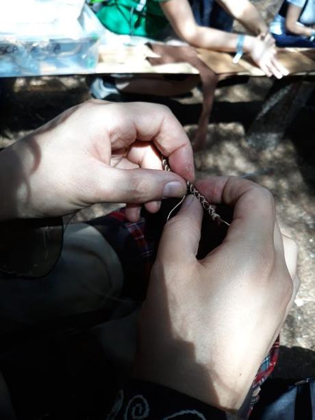 Celtica Valle d'Aosta: leather bag workshop