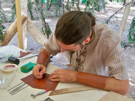 Celtica Valle d'Aosta: crafting demonstrations at the historical camp