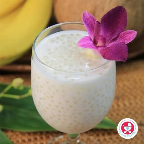 This Healthy Sago Coconut Milkshake Recipe for Kids is a creamy, wholesome, & tasty drink that makes a good option for growing children.