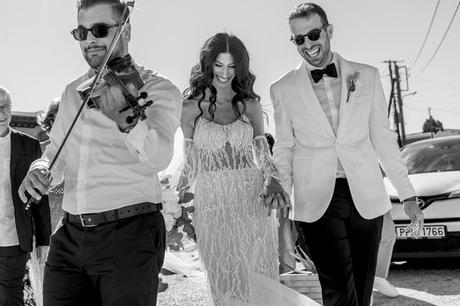 Summer Wedding Tinos Rustic Chic