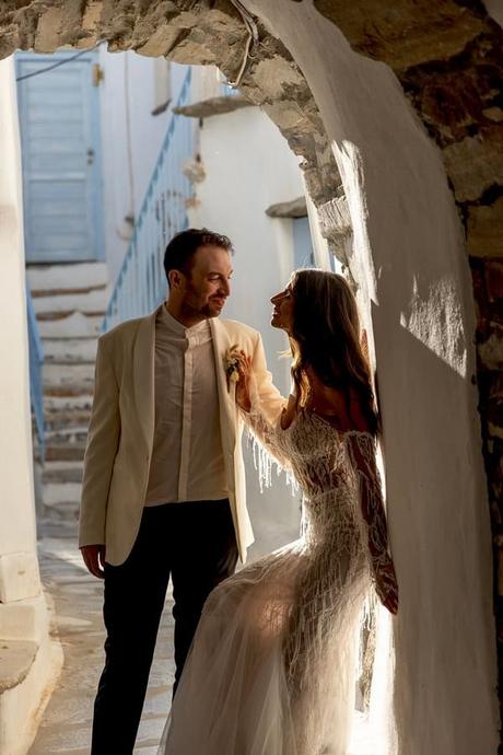 Summer Wedding Tinos Rustic Chic