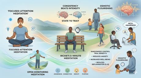 Dr. Richard Davidson: Science-Based Meditation Tools | Huberman Lab Podcast Notes