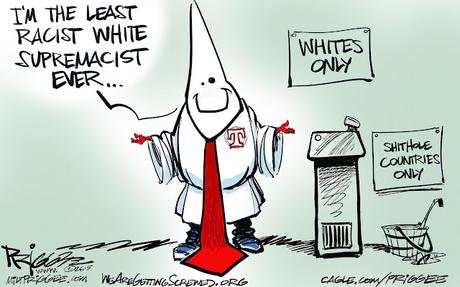 Least Racist White Supremacist?