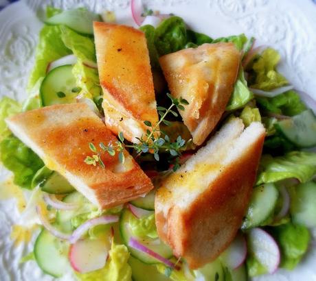 Grilled Cheese Salad