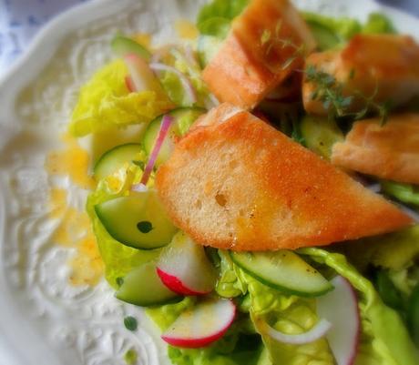 Grilled Cheese Salad