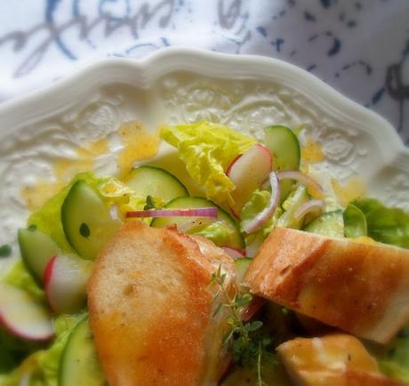 Grilled Cheese Salad