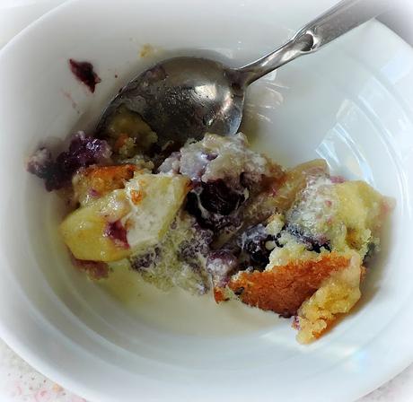 Apple & Blueberry Eve's Pudding
