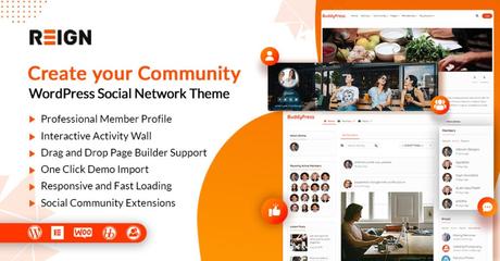 Reign theme screenshot