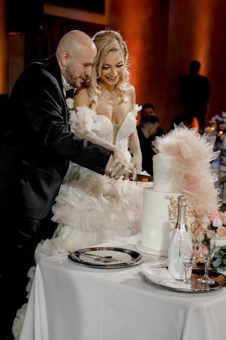 Romantic Rhodes Wedding White Flowers Glowing Details