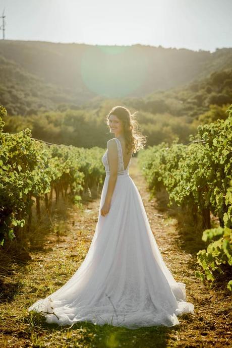 Romantic Vineyard Wedding Evia Floral Design Heartfelt Moments