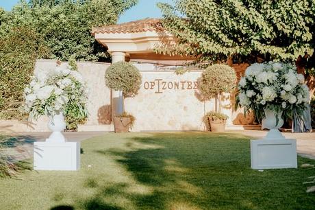 Timeless Wedding White Blooms Ktima Orizontes