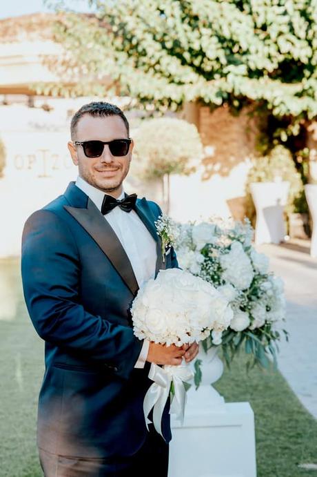Timeless Wedding White Blooms Ktima Orizontes