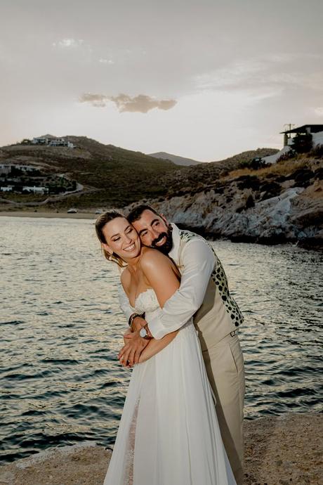 Boho Summer Wedding Serifos Beach Party Earthy Details