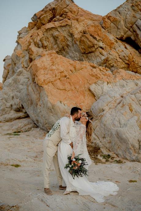 Boho Summer Wedding Serifos Beach Party Earthy Details