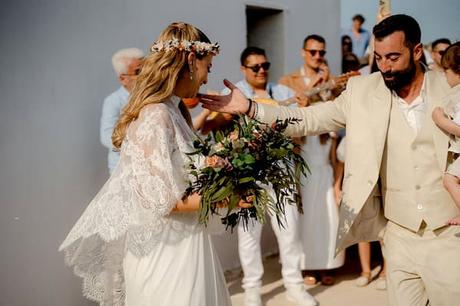 Boho Summer Wedding Serifos Beach Party Earthy Details