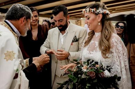 Boho Summer Wedding Serifos Beach Party Earthy Details