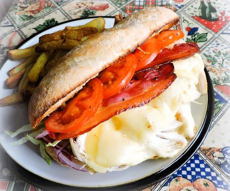 Chicken & Bacon Caesar Melt