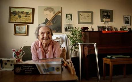 Alice Herz-Sommer believed to be the oldest-known survivor of the Holocaust, died in London on Sunday morning at the age of 110