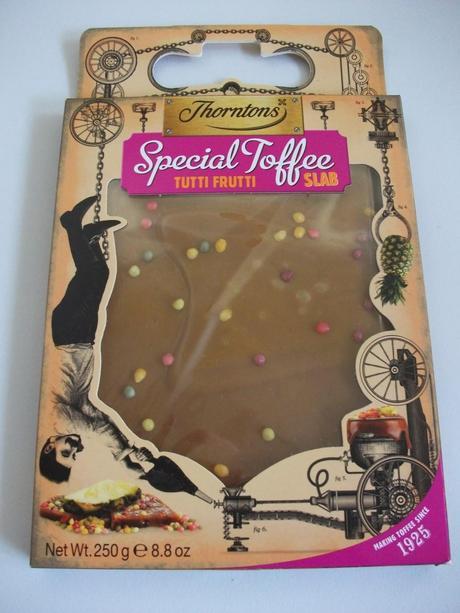 Thorntons Special Toffee Slabs: Chocolate Brownie & Tutti Frutti Review