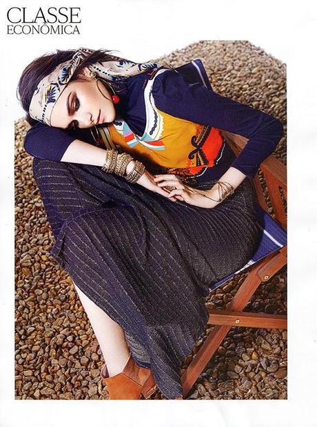 Isabella Melo - Vogue Brasil   February 2014