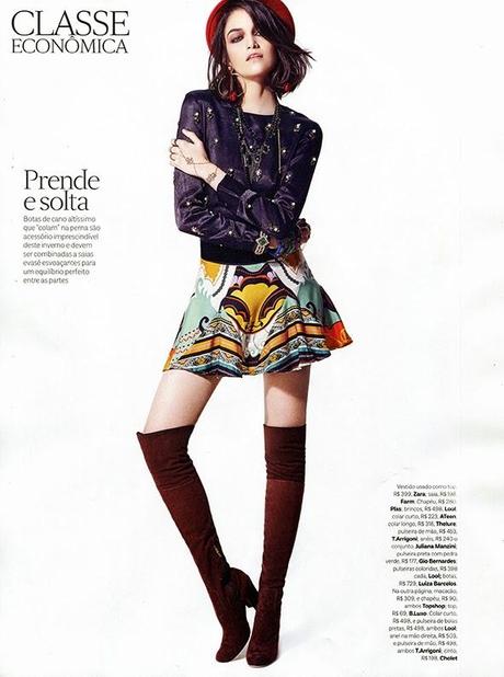 Isabella Melo - Vogue Brasil   February 2014