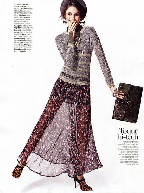 Isabella Melo - Vogue Brasil   February 2014