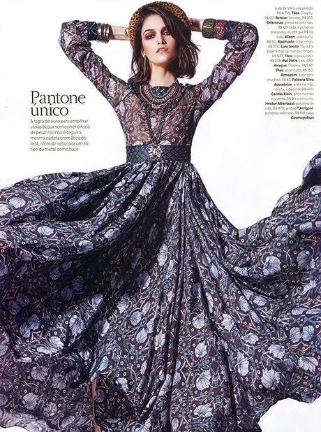 Isabella Melo - Vogue Brasil   February 2014