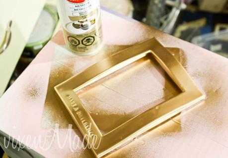 DIY Glitter Frames