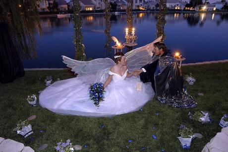 Fairytale costume wedding dress
