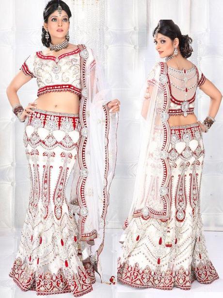 Bridal oriental skirt and crop top