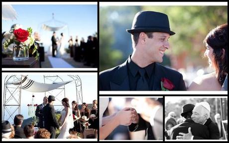 Jewish wedding collage