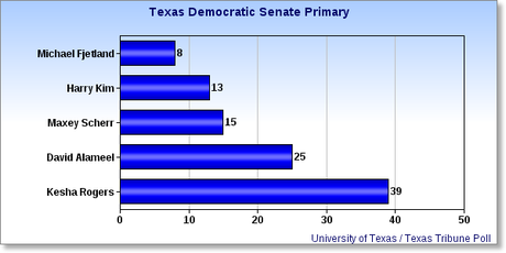 Poll Numbers As The Texas Senate Primary Approaches