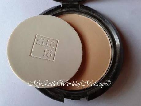 Elle 18 glow compact in shade Marble Review and Swatches