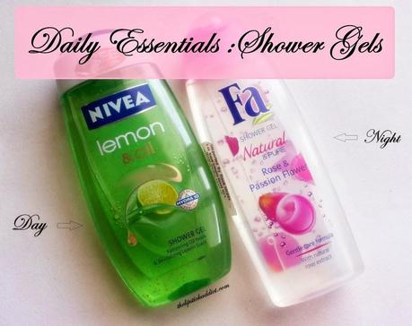 ♥ Daily Essentials : Shower Gels (Day and Night)  ♥