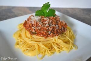 Easy Weeknight Spaghetti with Meat Sauce