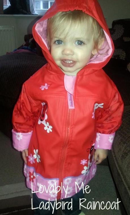 A lovely new raincoat from Lovably Me