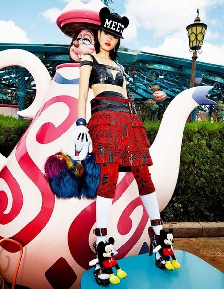 Georgia May Jagger And Chihara - Vogue Magazine Japan April 2014