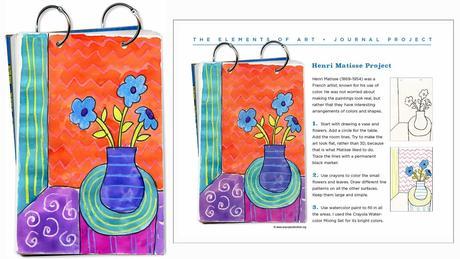 Matisse Art Journal Page
