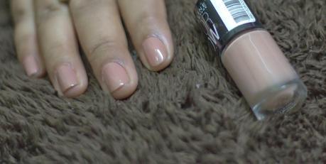 Review and Swatches of Maybelline Color Show Nail Paint in Nude Skin