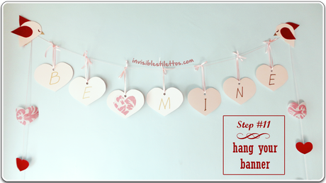 Lovebirds Valentine Banner