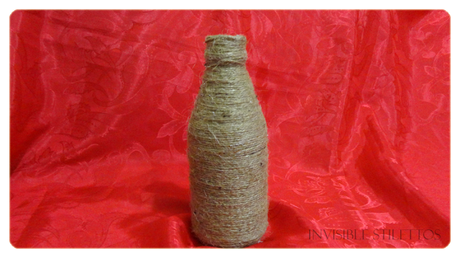 DIY Jute String Bottles