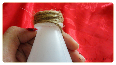 DIY Jute String Bottles