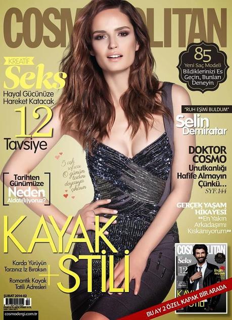 Selin Demiratar - Cosmopolitan Magazine Turkey February 2014