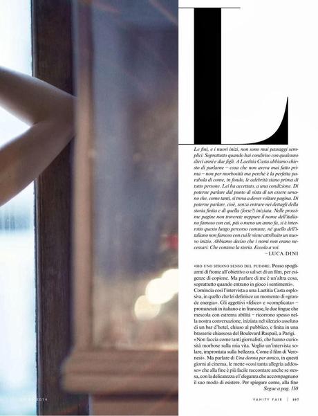 Laetitia Casta - Vanity Fair Italy March 2014